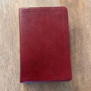 1990 Nelson NKJV New King James Version Open Bible Bonded Leather